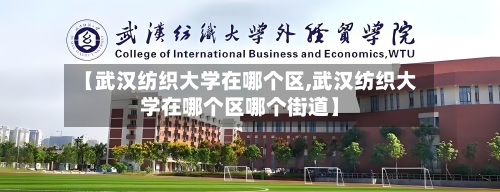 【武汉纺织大学在哪个区,武汉纺织大学在哪个区哪个街道】-第2张图片