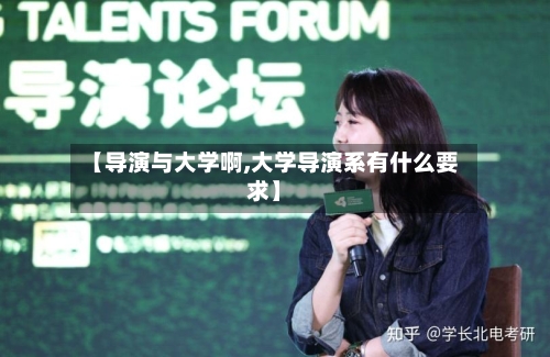 【导演与大学啊,大学导演系有什么要求】-第3张图片