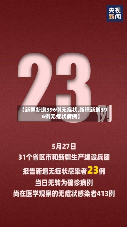 【新疆新增396例无症状,新疆新增396例无症状病例】-第3张图片