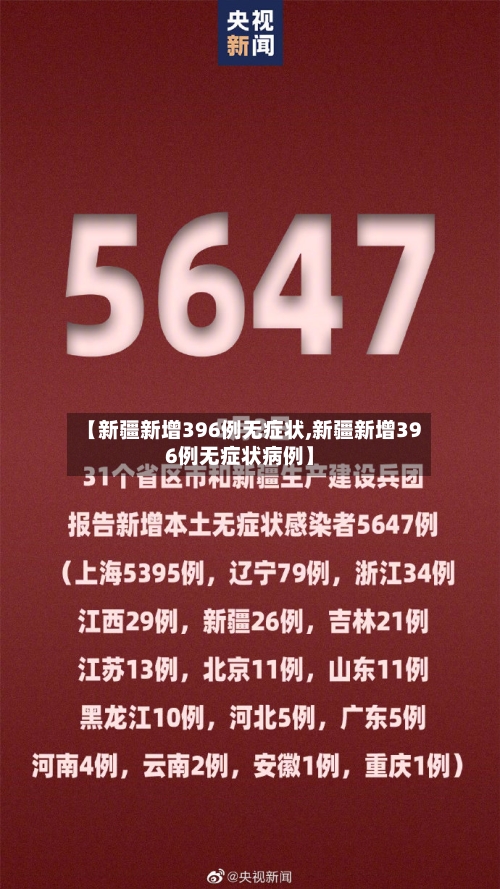 【新疆新增396例无症状,新疆新增396例无症状病例】
