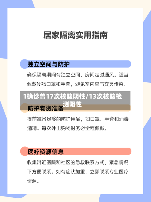 1确诊曾17次核酸阴性/13次核酸检测阴性-第1张图片