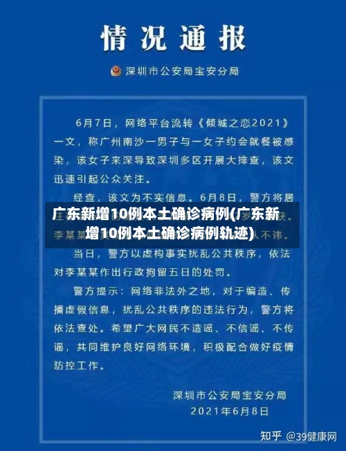 广东新增10例本土确诊病例(广东新增10例本土确诊病例轨迹)-第1张图片