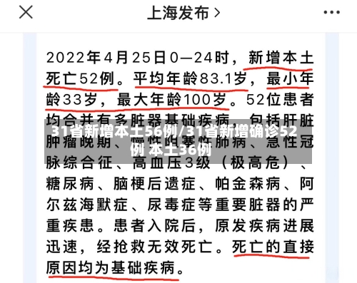 31省新增本土56例/31省新增确诊52例 本土36例-第1张图片