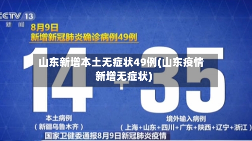 山东新增本土无症状49例(山东疫情新增无症状)-第2张图片