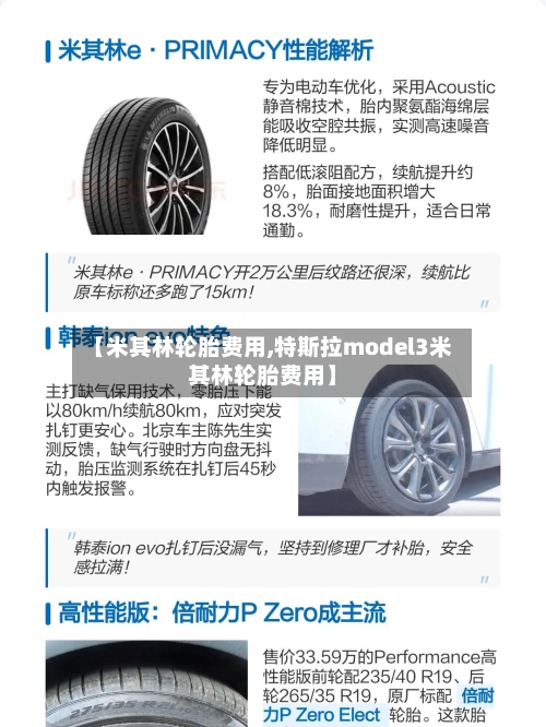 【米其林轮胎费用,特斯拉model3米其林轮胎费用】-第3张图片