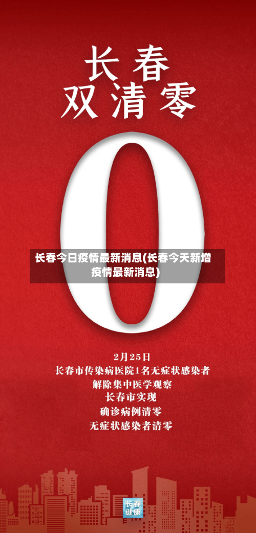 长春今日疫情最新消息(长春今天新增疫情最新消息)-第2张图片