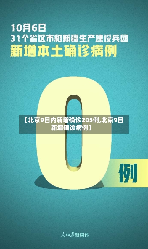 【北京9日内新增确诊205例,北京9日新增确诊病例】-第1张图片