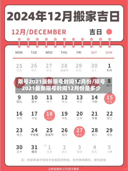 限号2021最新限号时间12月份/限号2021最新限号时间12月份是多少-第3张图片