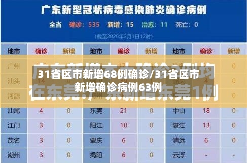 31省区市新增68例确诊/31省区市新增确诊病例63例