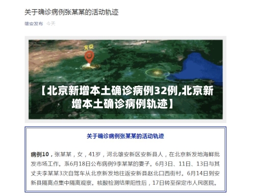 【北京新增本土确诊病例32例,北京新增本土确诊病例轨迹】-第2张图片