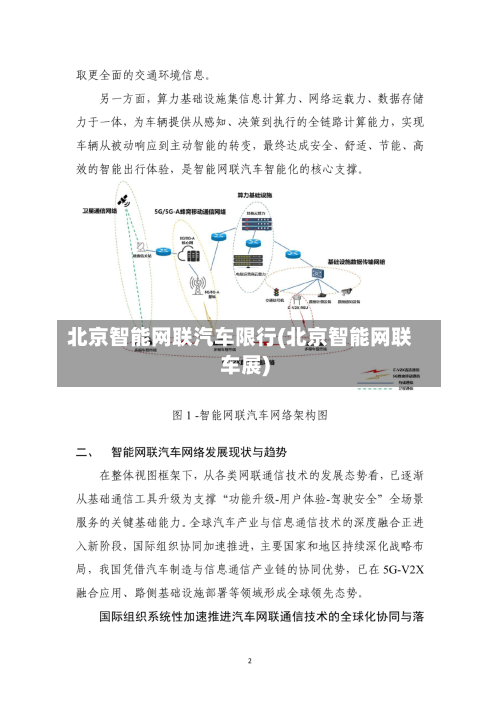 北京智能网联汽车限行(北京智能网联车展)-第3张图片