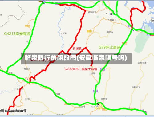 临泉限行的路段图(安徽临泉限号吗)-第3张图片