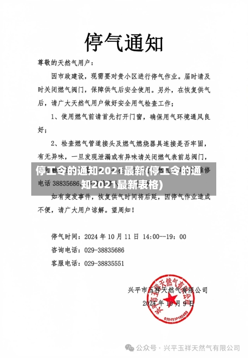 停工令的通知2021最新(停工令的通知2021最新表格)-第2张图片