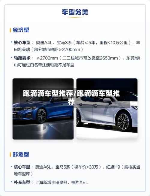 跑滴滴车型推荐/跑滴滴车型推荐-第2张图片