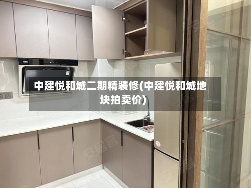 中建悦和城二期精装修(中建悦和城地块拍卖价)-第1张图片