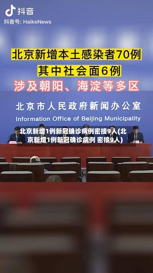 北京新增1例新冠确诊病例密接9人(北京新增1例新冠确诊病例 密接9人)