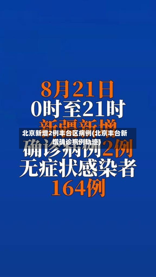 北京新增2例丰台区病例(北京丰台新增确诊病例轨迹)-第2张图片
