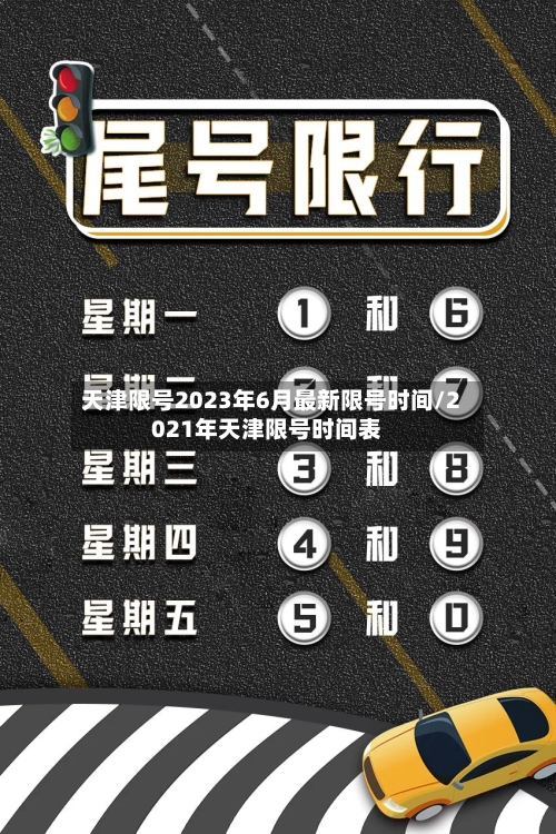 天津限号2023年6月最新限号时间/2021年天津限号时间表-第1张图片