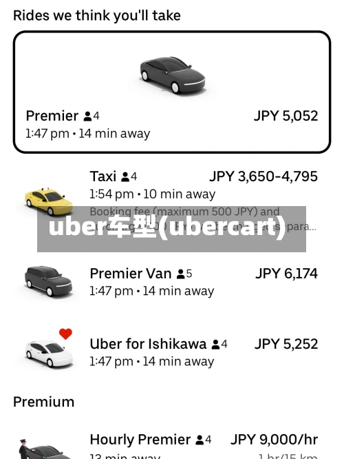 uber车型(ubercart)-第3张图片
