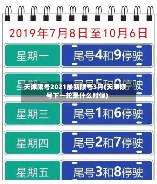 天津限号2021最新限号3月(天津限号下一轮是什么时候)-第3张图片