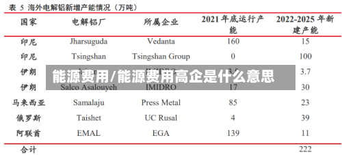 能源费用/能源费用高企是什么意思-第3张图片