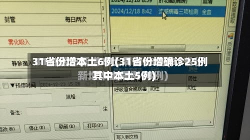 31省份增本土6例(31省份增确诊25例 其中本土5例)-第2张图片