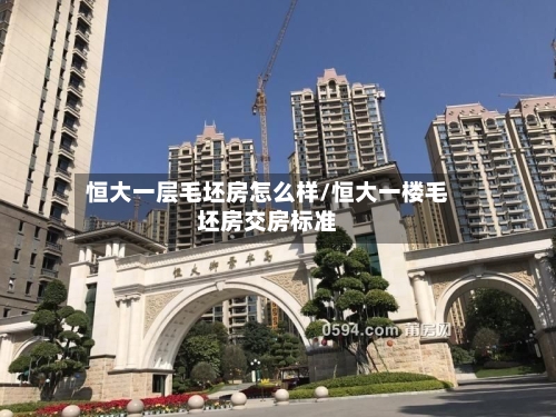 恒大一层毛坯房怎么样/恒大一楼毛坯房交房标准-第1张图片