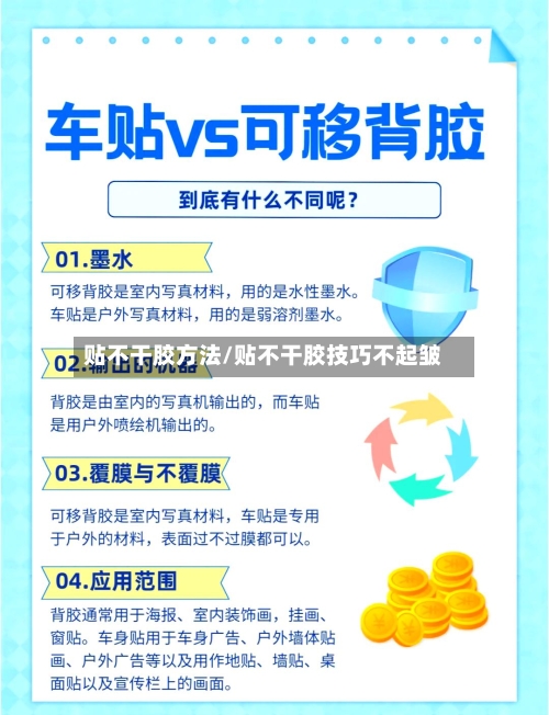 贴不干胶方法/贴不干胶技巧不起皱-第1张图片