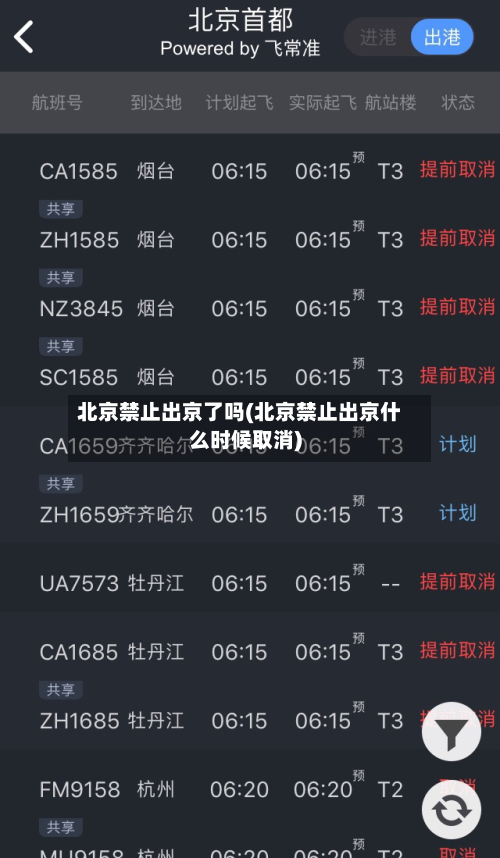 北京禁止出京了吗(北京禁止出京什么时候取消)-第3张图片