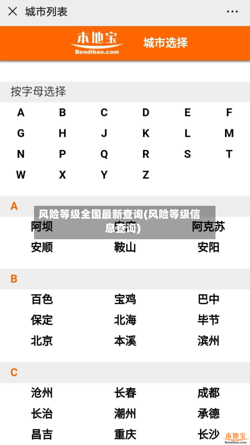 风险等级全国最新查询(风险等级信息查询)