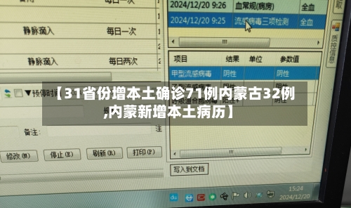 【31省份增本土确诊71例内蒙古32例,内蒙新增本土病历】-第3张图片