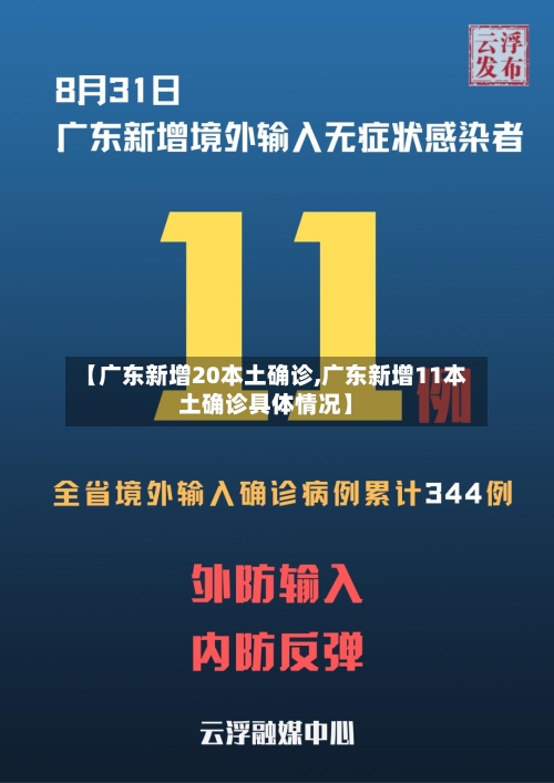 【广东新增20本土确诊,广东新增11本土确诊具体情况】-第2张图片