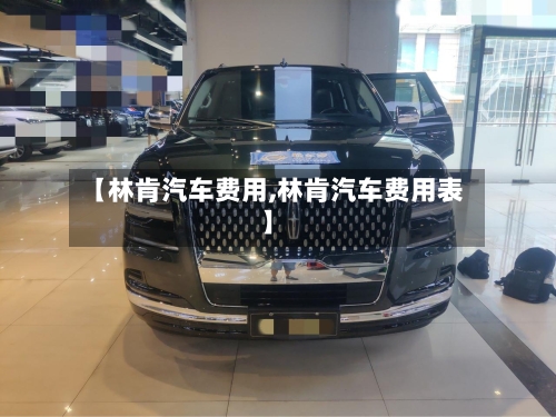 【林肯汽车费用,林肯汽车费用表】-第2张图片