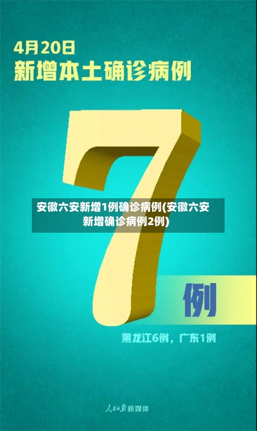 安徽六安新增1例确诊病例(安徽六安新增确诊病例2例)