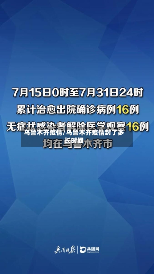 乌鲁木齐疫情/乌鲁木齐疫情封了多长时间
