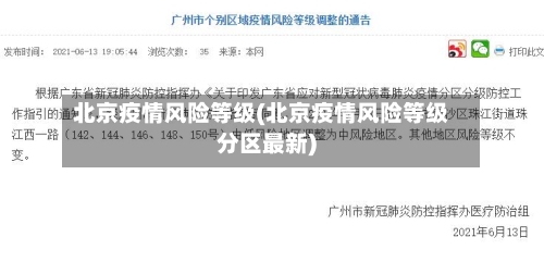 北京疫情风险等级(北京疫情风险等级分区最新)-第2张图片