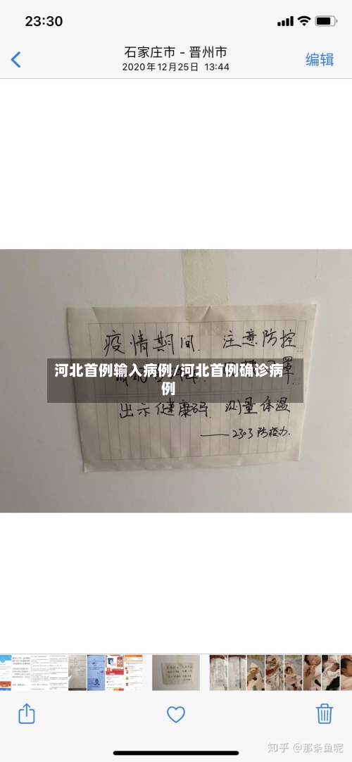河北首例输入病例/河北首例确诊病例-第2张图片