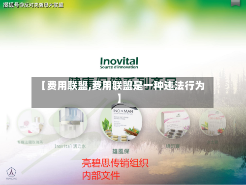 【费用联盟,费用联盟是一种违法行为】