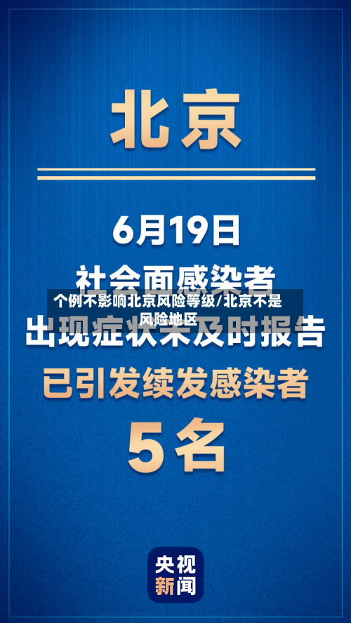 个例不影响北京风险等级/北京不是风险地区-第1张图片