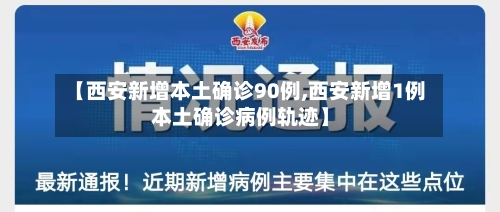 【西安新增本土确诊90例,西安新增1例本土确诊病例轨迹】-第3张图片