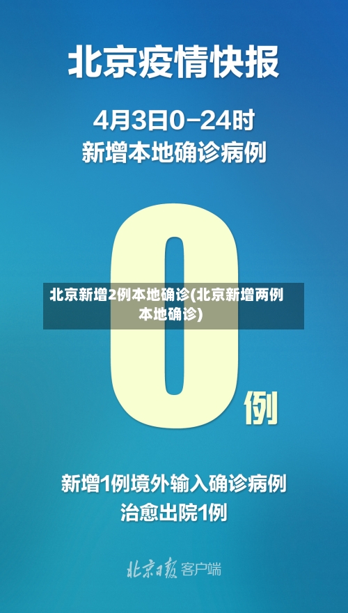 北京新增2例本地确诊(北京新增两例本地确诊)-第3张图片