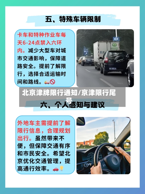 北京津牌限行通知/京津限行尾号