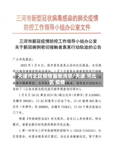 天津河北区疫情最新消息/天津 河北区 疫情