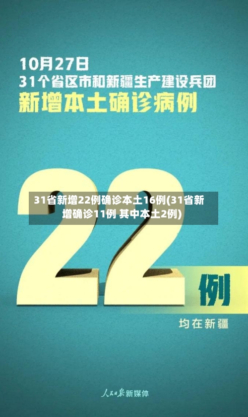 31省新增22例确诊本土16例(31省新增确诊11例 其中本土2例)-第3张图片