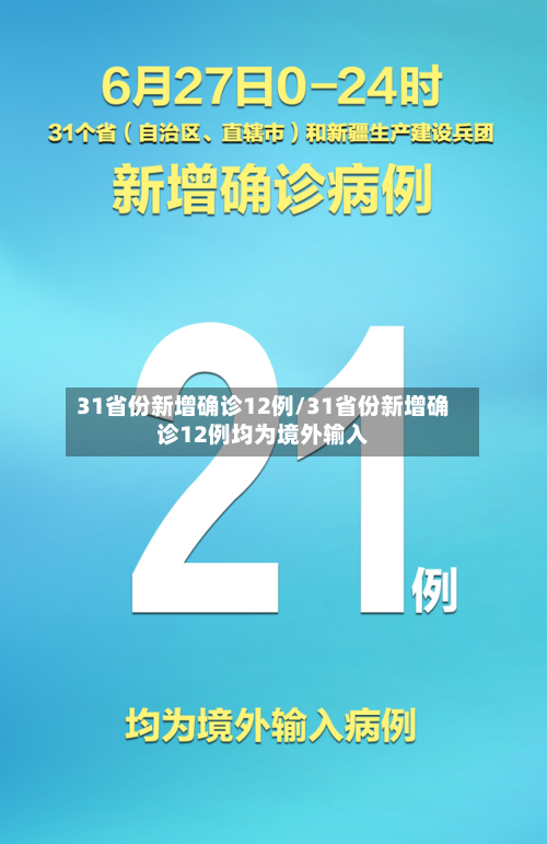 31省份新增确诊12例/31省份新增确诊12例均为境外输入-第3张图片