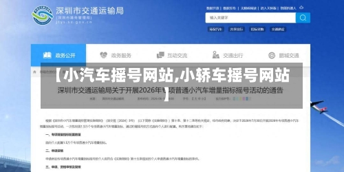 【小汽车摇号网站,小轿车摇号网站】-第2张图片