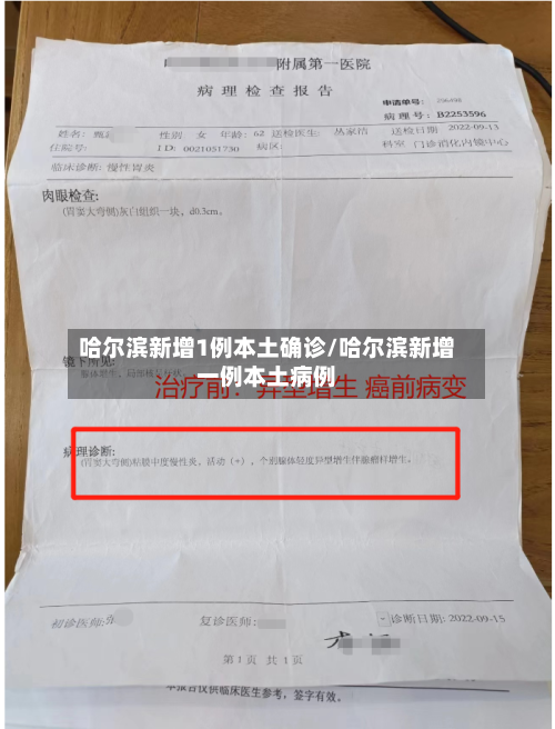 哈尔滨新增1例本土确诊/哈尔滨新增一例本土病例-第2张图片