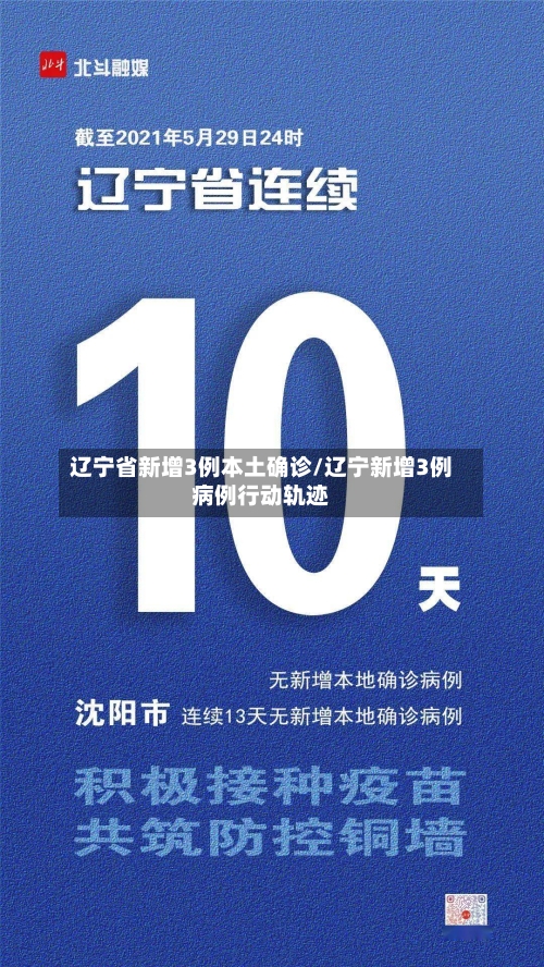 辽宁省新增3例本土确诊/辽宁新增3例病例行动轨迹