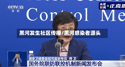 黑河发生社区传播/黑河感染者源头-第3张图片
