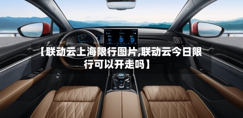 【联动云上海限行图片,联动云今日限行可以开走吗】-第3张图片